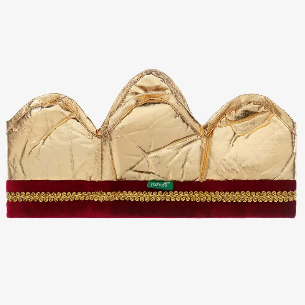 Souza Costumes*Red & Gold Dressing-Up Crown