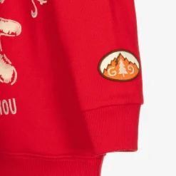 Gucci Tops*Red Bear Logo Baby Sweatshirt