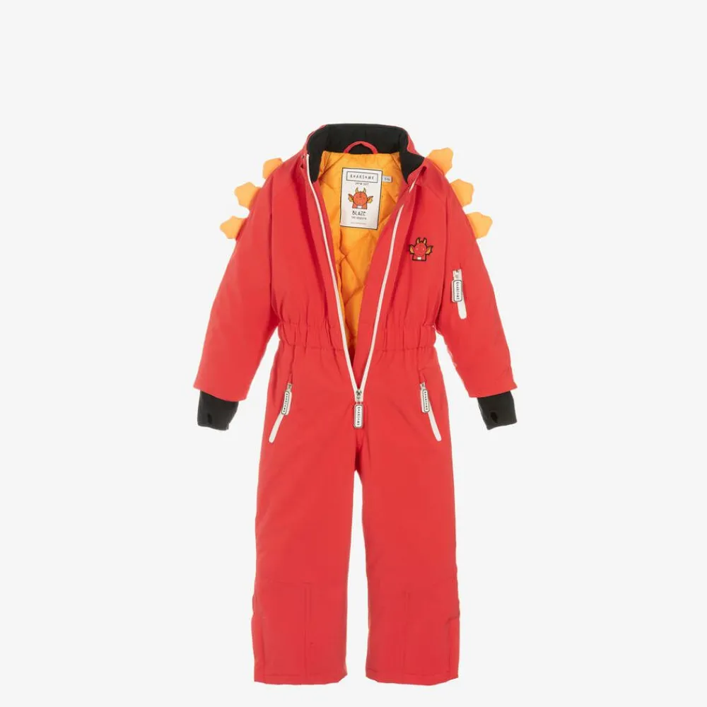 Roarsome Snowwear*Red Blaze The Dragon Snowsuit