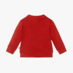 Stella McCartney Kids Tops|Tops*Red Cotton Snowman Sweatshirt
