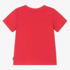 Rock Your Baby Tops*Red Festive Cotton T-Shirt