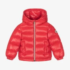 Moncler Enfant Coats & Jackets*Red New Aubert Down Puffer Jacket