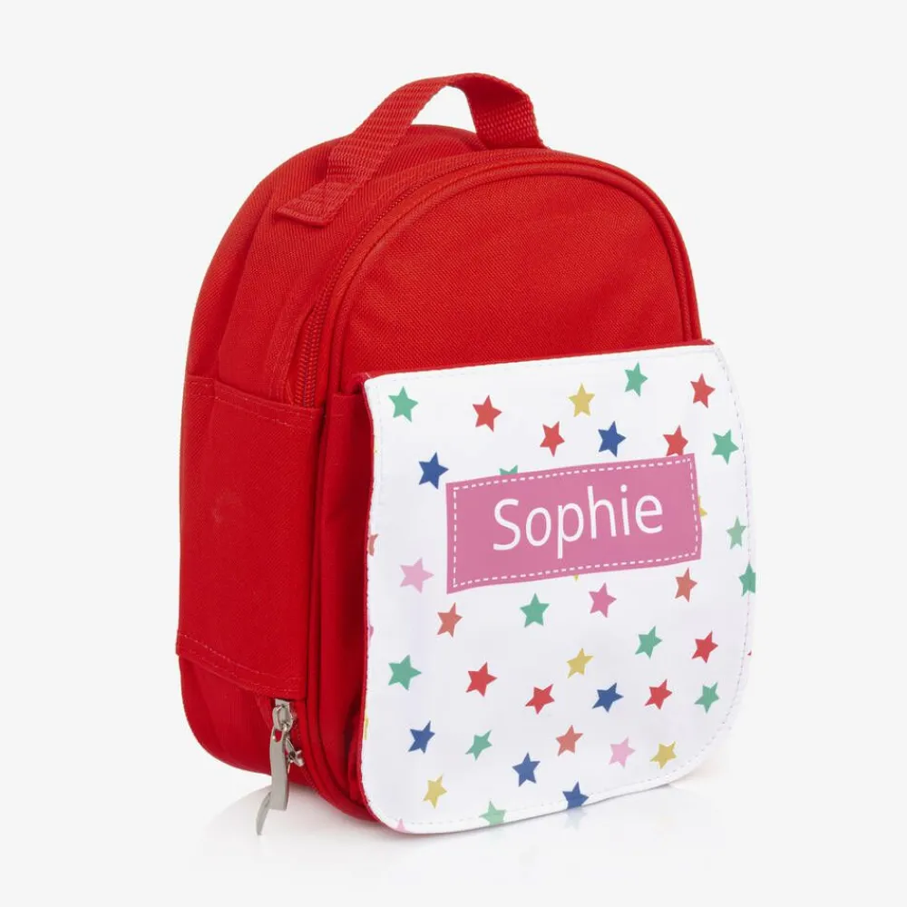 Treat Republic Lunch Accessories*Red Personalised Star Lunch Bag (24cm)