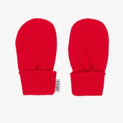 Sätila of Sweden Gloves & Mittens|Gloves & Mittens*Red Trixie Knitted Baby Mittens