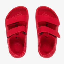 Birkenstock Sandals*Red Velcro Sandals