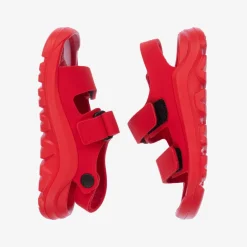 Birkenstock Sandals*Red Velcro Sandals
