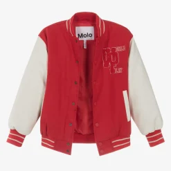 Molo Coats & Jackets*Red Wool Varsity Jacket AdrenalinRush