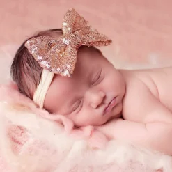 Cute Cute Hair Accessories*Rose Gold Sequin Headband