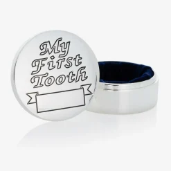 English Trousseau Gifts*Silver Baby Boxes Gift Set