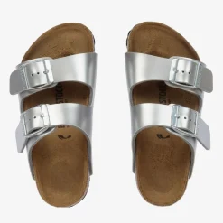 Birkenstock Sandals*Silver Buckle Sandals