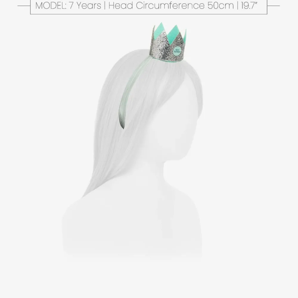 Souza Hair Accessories*Silver Crown Headband (24cm)