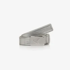 Calvin Klein Clothing Accessories|Clothing Accessories*Silver Faux Leather Belt