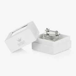 Bam Bam Gifts*Silver Plated Tooth Fairy Box (5cm)