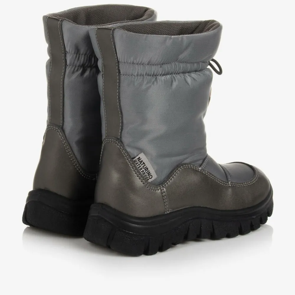 Naturino Snow Boots|Snow Boots*Silver Snow Boots