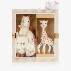 Sophie la Girafe Gifts*Sophie Rubber Teether & Doudou Gift Set