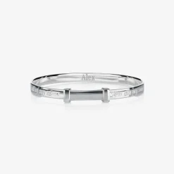 Little Star Jewellery|Jewellery*Sterling Silver Engraved Luna Bangle