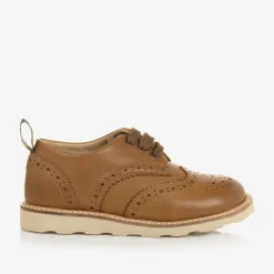 Young Soles Brogues|Brogues*Tan Brown Leather Brogue Shoes