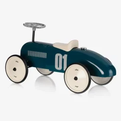 Vilac Gifts*Teal Blue Ride-On Vintage Car (76cm)