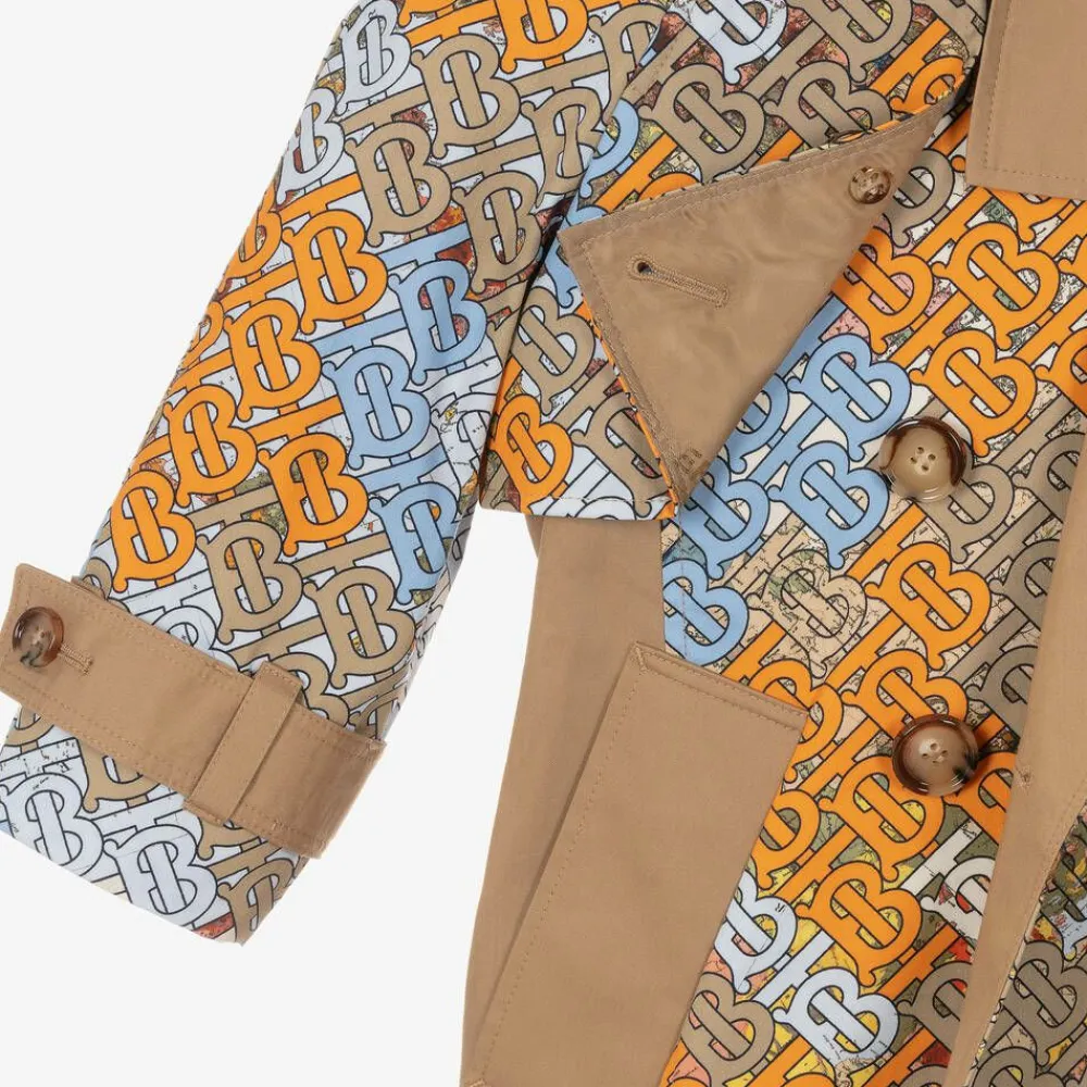 Burberry Coats & Jackets|Coats & Jackets*Teen Beige Monogram Trench Coat ArchiveBeige