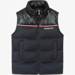 Moncler Enfant Coats & Jackets*Teen Boys Blue Peter Down Padded Gilet