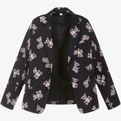 Burberry Coats & Jackets*Teen Boys Blue Thomas Bear Blazer