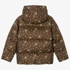 Gucci Coats & Jackets*Teen Boys Brown GG Down Puffer Jacket