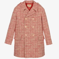 Gucci Coats & Jackets*Teen Boys G Jacquard Coat