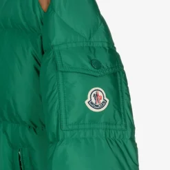 Moncler Enfant Coats & Jackets*Teen Boys Green Down Padded Jake Jacket