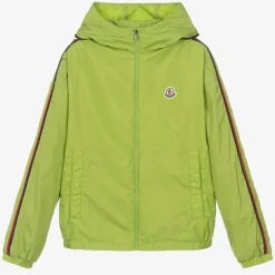 Moncler Enfant Coats & Jackets*Teen Boys Green Jacket