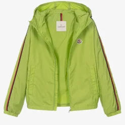 Moncler Enfant Coats & Jackets*Teen Boys Green Jacket