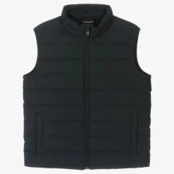 Emporio Armani Coats & Jackets*Teen Boys Navy Blue Down Gilet