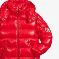 Moncler Enfant Coats & Jackets*Teen Boys Red Maya Down Puffer Jacket