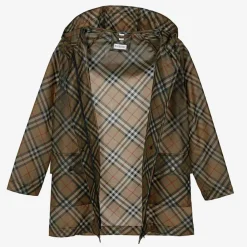 Burberry Coats & Jackets*Teen Girls Beige Vintage Check Raincoat