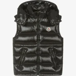 Moncler Enfant Coats & Jackets*Teen Girls Black Ania Puffer Gilet