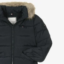 Tommy Hilfiger Coats & Jackets*Teen Girls Navy Blue Down Padded Jacket