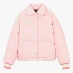 Burberry Coats & Jackets*Teen Girls Pink Down Padded Puffer Jacket