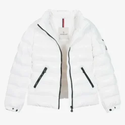 Moncler Enfant Coats & Jackets*Teen Girls White Bady Down Puffer Jacket