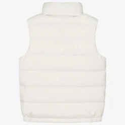Moncler Enfant Coats & Jackets|Coats & Jackets*Teen Ivory Rafael Down Gilet