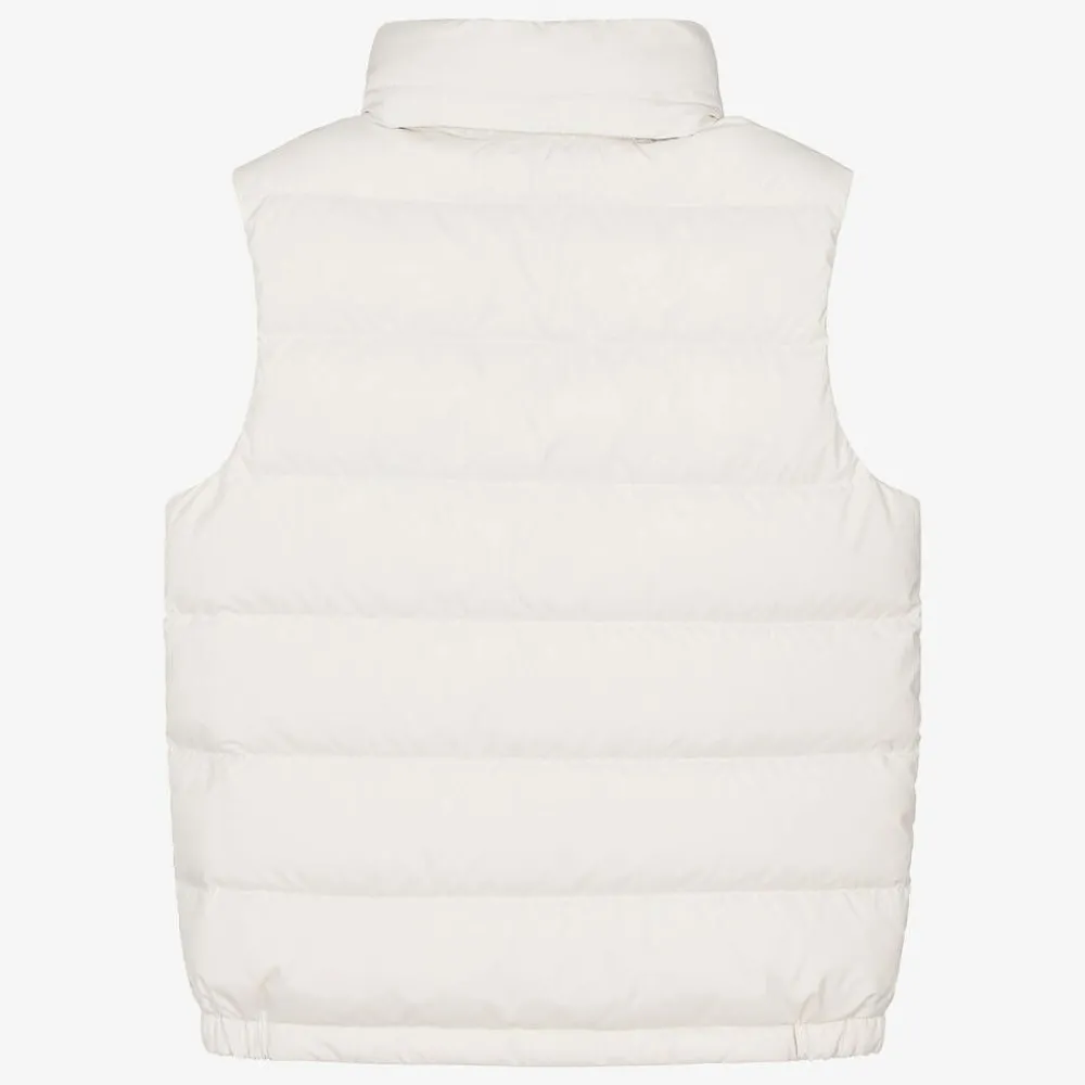 Moncler Enfant Coats & Jackets|Coats & Jackets*Teen Ivory Rafael Down Gilet