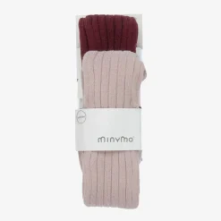 Minymo Tights*Two Tone Pink Tights (2 Pack)