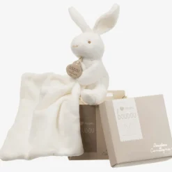 Doudou et Compagnie Sleeping Accessories*Velour Bunny Comforter (22cm)
