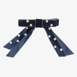 Milledeux Hair Accessories*Velvet Bow Hair Clip (10cm)