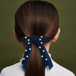 Milledeux Hair Accessories*Velvet Bow Hair Clip (10cm)