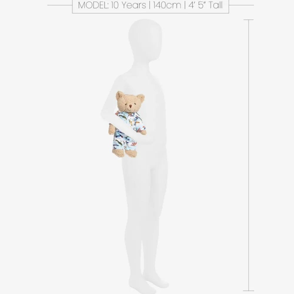 Powell Craft Toys|Toys*Vintage Plane Pyjama Teddy Bear (34cm)