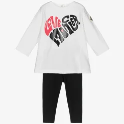 Moncler Enfant Outfit Sets*White & Blue Leggings Set