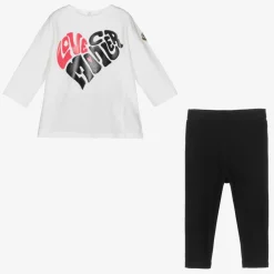 Moncler Enfant Outfit Sets*White & Blue Leggings Set