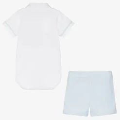 Sofija Outfit Sets*White & Blue Shorts Set