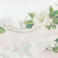 Flower Fairies™ by Childrensalon Sleeping Accessories*White & Pink Cotton Swaddle (100cm)