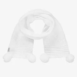 Sätila of Sweden Scarves|Scarves*White Belle Knitted Scarf (88cm)