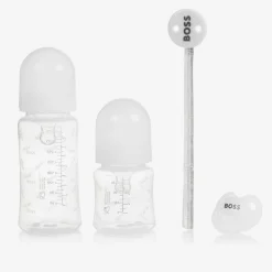 BOSS Gifts*White Bottle & Dummy Set